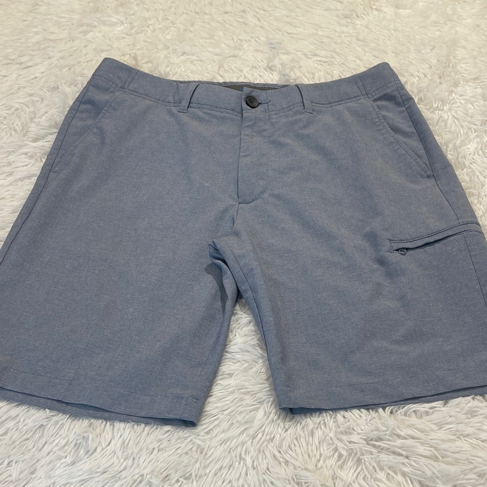 Haggard ACTIVE SERIES Men's Gray Flat Front Shorts SIZE 34